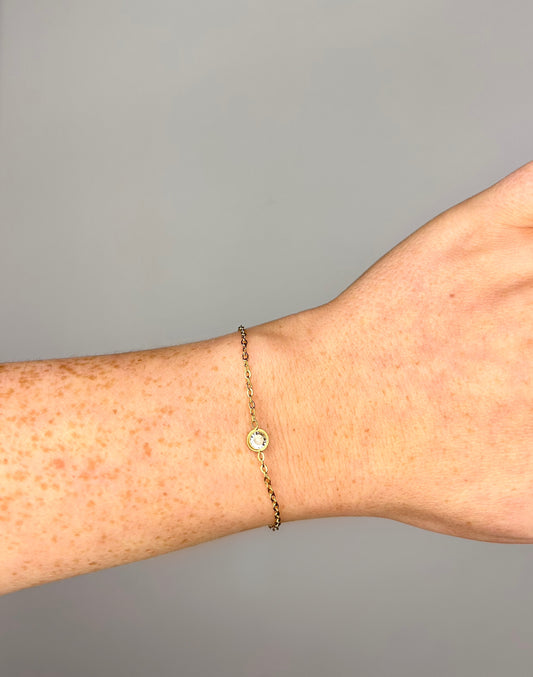 Very Demure Diamond Bracelet