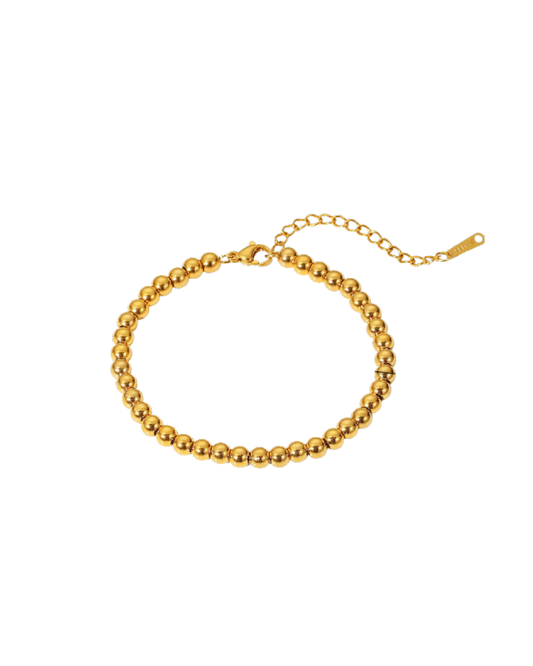 Goldie Beaded Chrome Bracelet