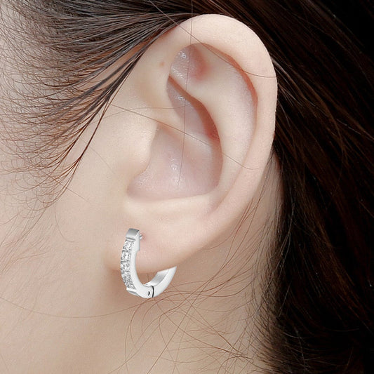 Shine Bright Huggy Hoop Earring