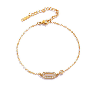 Closed Off Diamond Bracelet