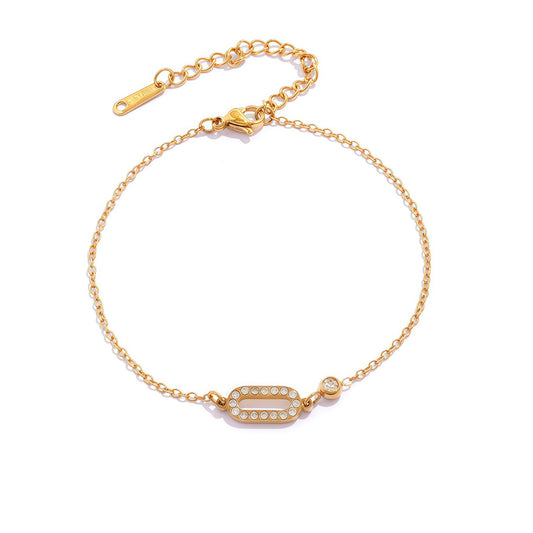 Closed Off Diamond Bracelet