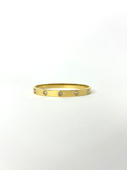 Stack Setter Diamond Bangle
