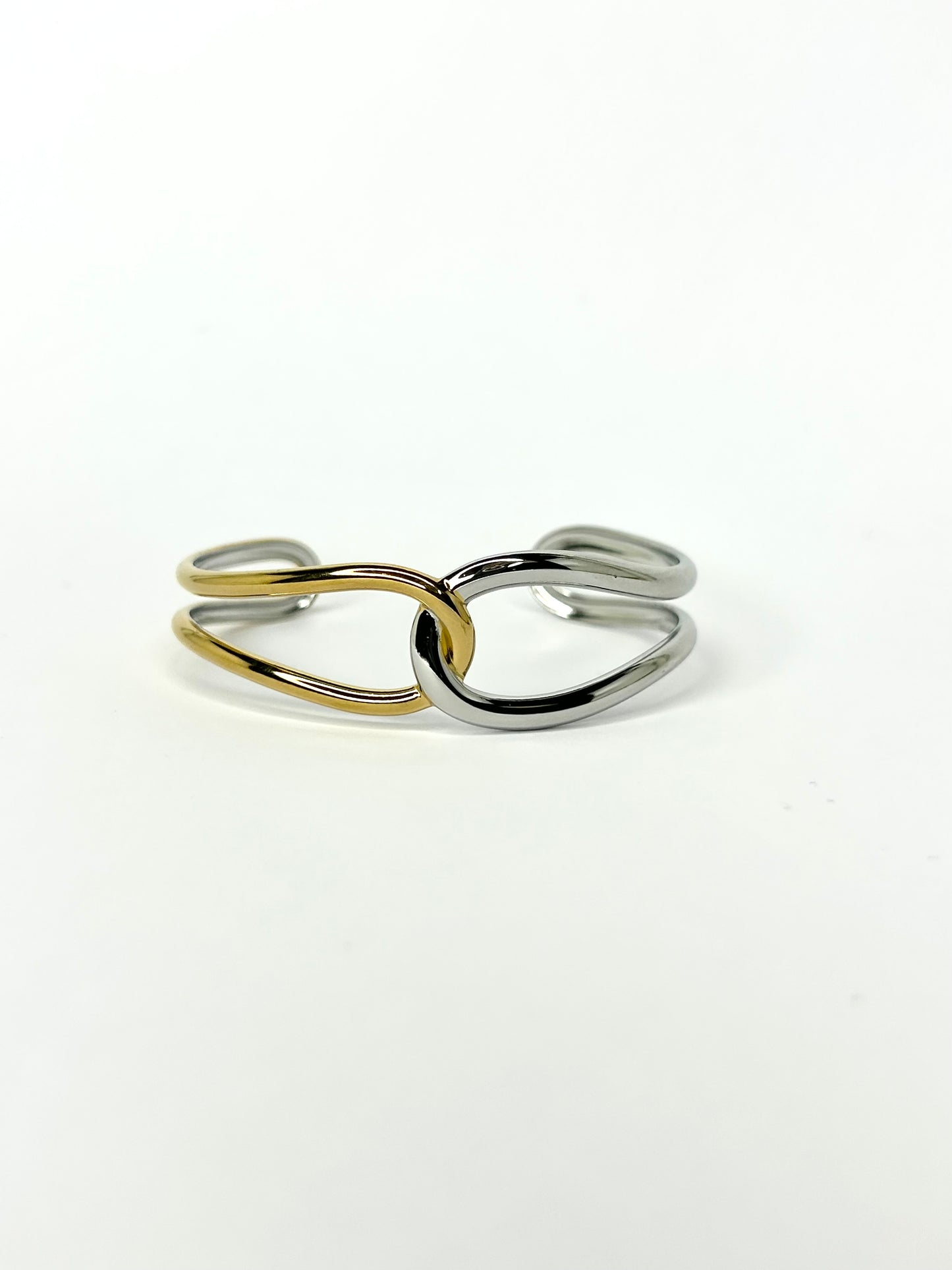 Mixed Metal Majorca Bangle
