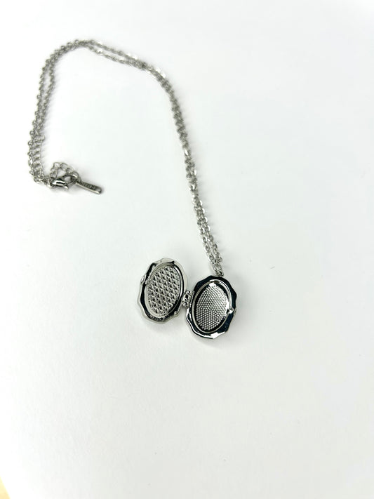 Holy Cross Locket Necklace