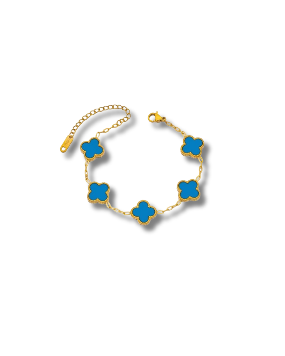 Royal Blue Clover Bracelet
