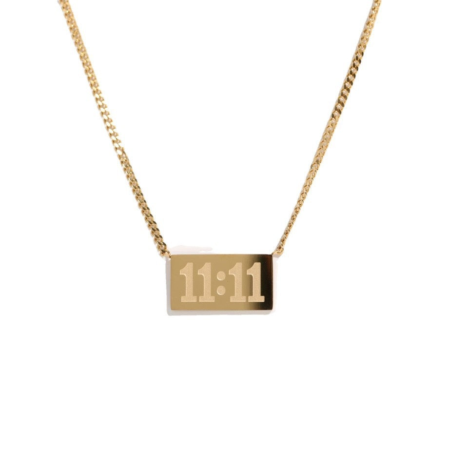 Manifestation Hour 11:11 Necklace