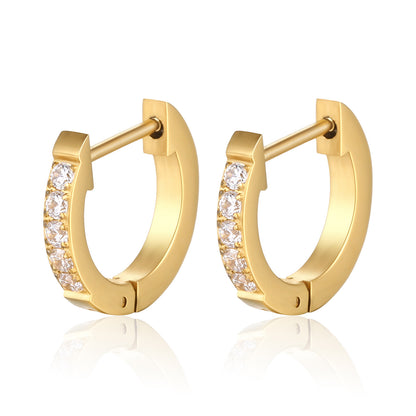 Shine Bright Huggy Hoop Earring