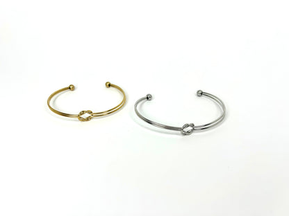 Tie The Knot Cuff Bangle