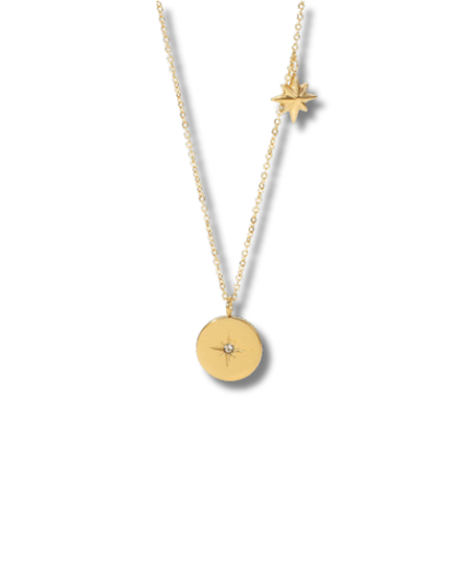 Shooting Star Charm Necklace