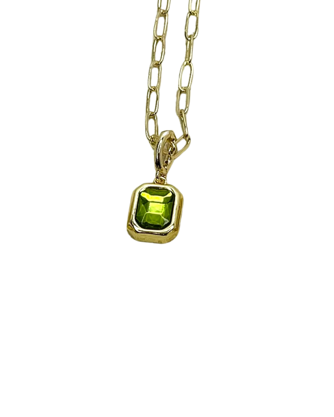 Birthstone Baddie Pendant Necklace