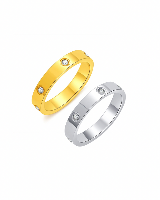 Stack Setter Diamond Ring