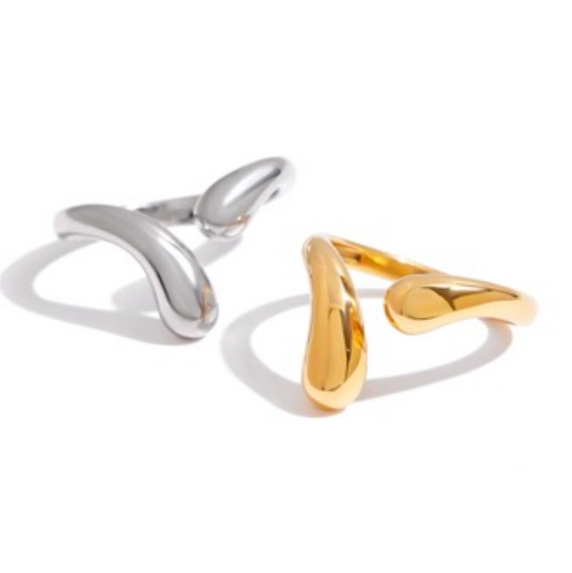 Dippin' Down Adjustable Ring